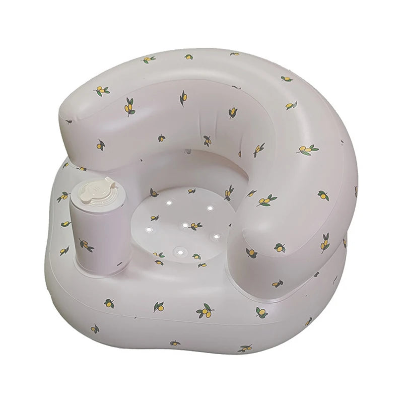 Inflatable Baby Sofa Seat with Air Pump (3–36 Months)
